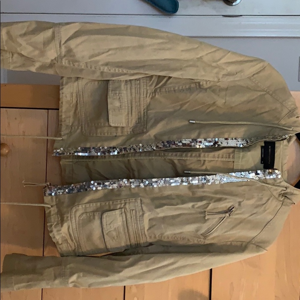 Jacket with Sequin Detailing